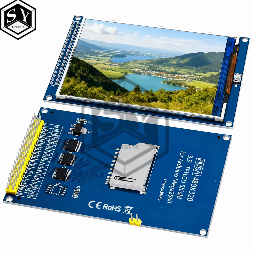 Módulo LCD TFT 3.5" Arduino MEGA