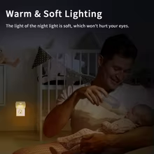 Lâmpada Noturna LED Sensor PIR Thumbnail 5