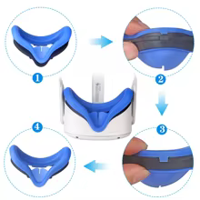 Máscara Facial Silicone Meta Quest 2 Thumbnail 3