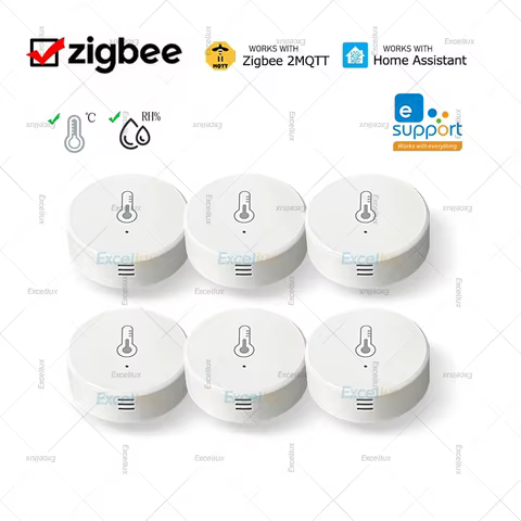 Sensor Zigbee Temperatura e Umidade