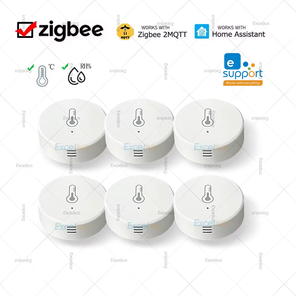 Sensor Zigbee Temperatura e Umidade