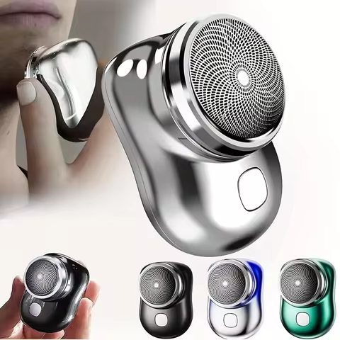 Barbeador Elétrico Portátil USB