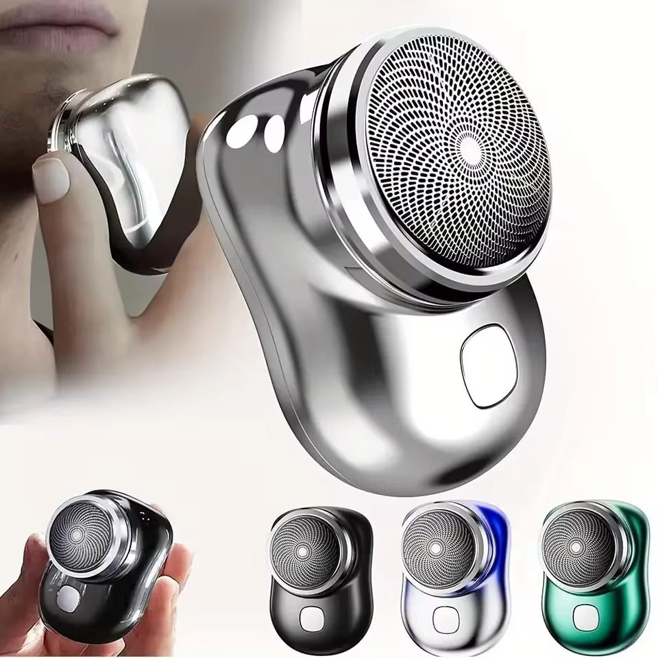 Barbeador Elétrico Portátil USB