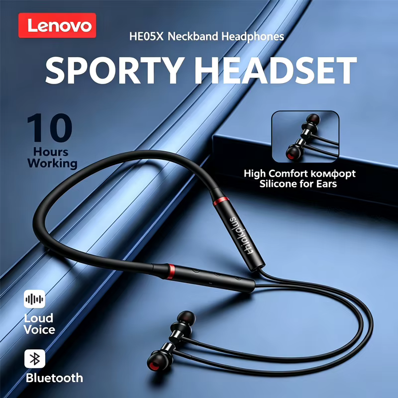 Fones Bluetooth Lenovo HE05X