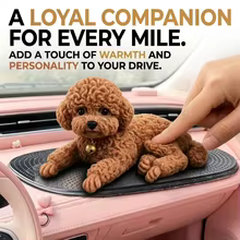 Enfeite Teddy Poodle Carro Thumbnail 3
