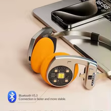 Fone Bluetooth Retro Cancelamento de Ruído Thumbnail 1