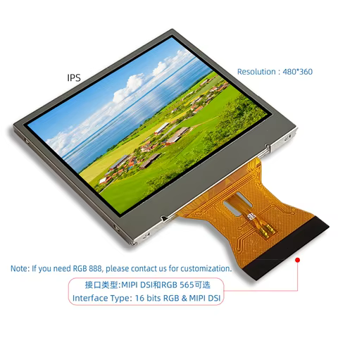 Módulo LCD 2" HD 480x360 IPS