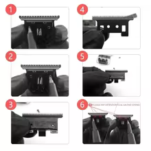 Faca Profissional Kemei KM-2299 Thumbnail 2