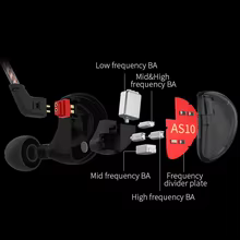 KZ AS10 Headphones Thumbnail 5