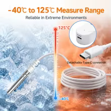 Sensor Zigbee Temperatura e Umidade Thumbnail 2