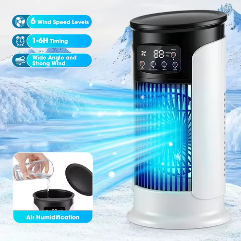 Mini Ar Condicionado Portátil USB