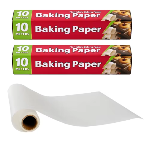 Folhas de Papel Manteiga Antiaderente 10M