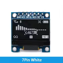 Módulo OLED Branco 0.96" 128x64 Thumbnail 4