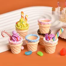 Cones de Sorvete DIY em Resina Thumbnail 5