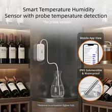 Sensor Zigbee/Wi-Fi Temperatura e Umidade Thumbnail 3