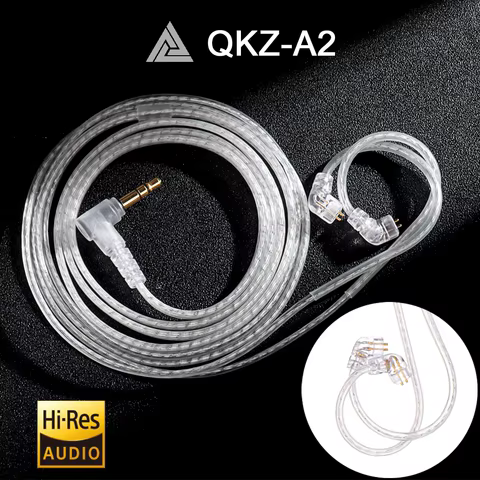 Cabo de Fone QKZ-A2 HiFi 3.5mm