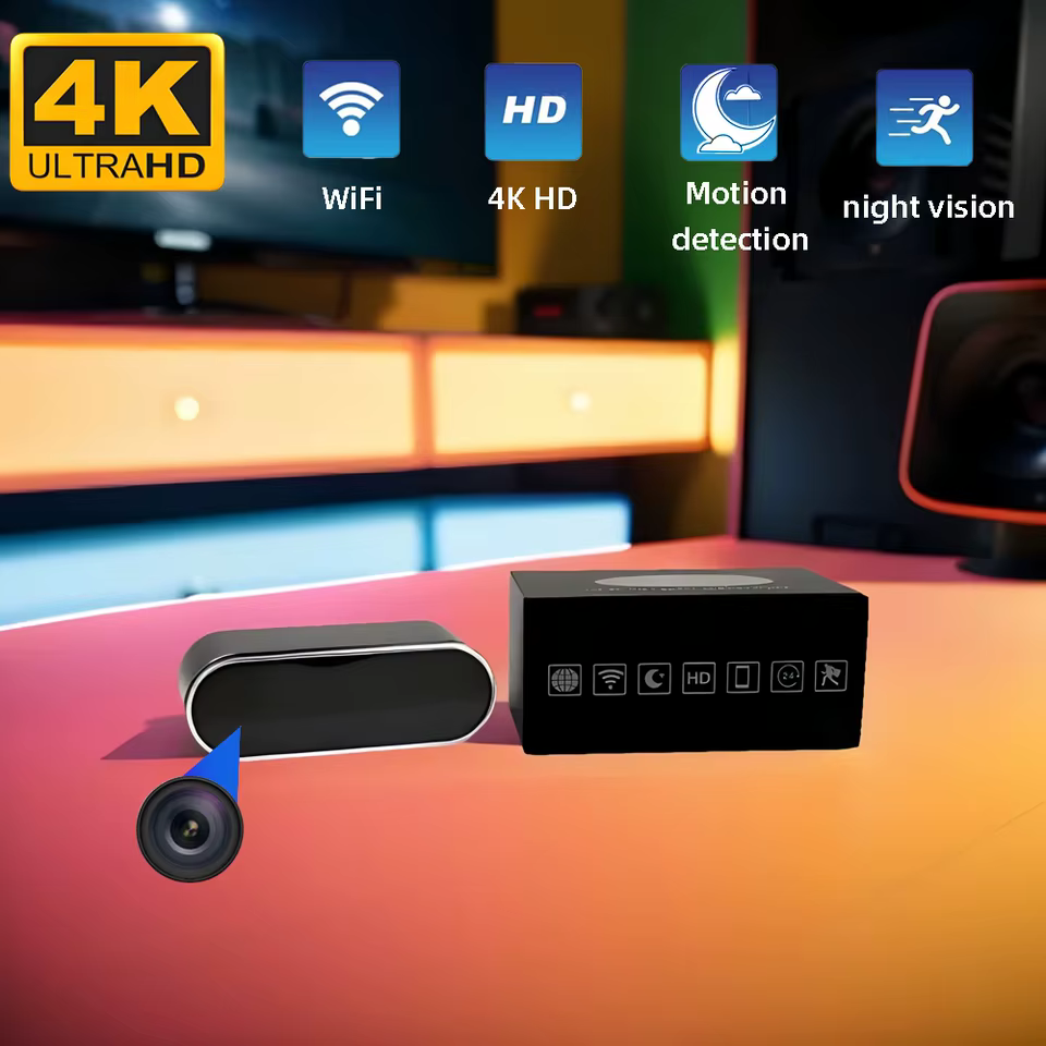Mini Câmera Relógio 4K WiFi Erilles