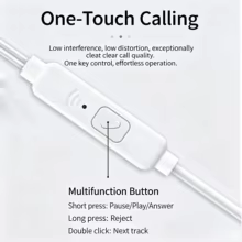 Fone de Ouvido 3.5mm com Microfone e Controle Thumbnail 2