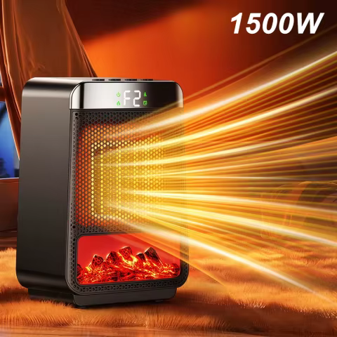 Aquecedor Elétrico PTC Portátil 1500W