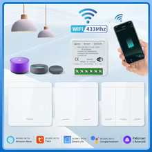 Interruptor Inteligente WiFi RF Thumbnail 1