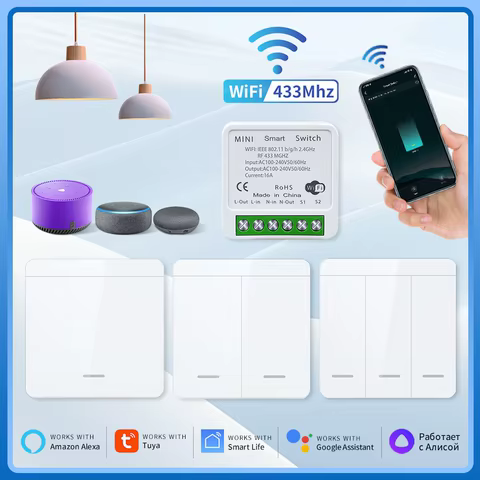 Interruptor Inteligente WiFi RF