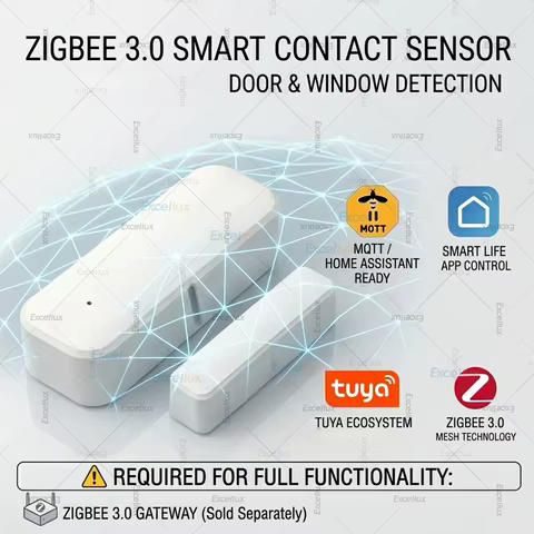Sensor Magnético Tuya Zigbee