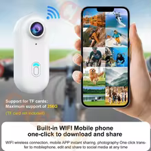 Mini Câmera de Ação 4K WiFi Thumbnail 3