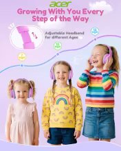 Fone de Ouvido Infantil Acer OHR702 Bluetooth 6.0 Thumbnail 6