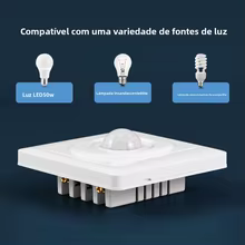 Interruptor Sensor PIR Automático Thumbnail 3