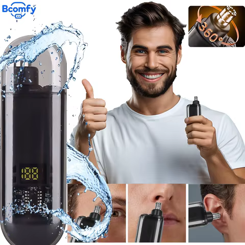 Aparador de Cabelo Portátil Recarregável