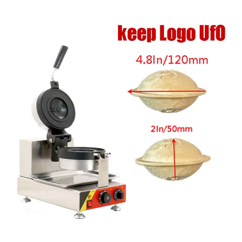 Prensa Rotativa de Hambúrguer UFO 1500W