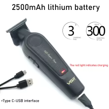 Máquina de Cortar Cabelo VGR V-995 Sem Fio Thumbnail 4