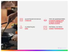 Cooktop Brastemp 5 Bocas GLP Preto Thumbnail 2