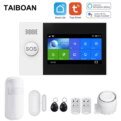 Kit Alarme Inteligente TAIBOAN WiFi GSM