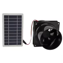 Ventilador Solar para Pet House 10W Thumbnail 1