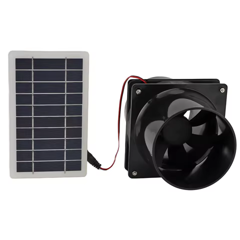 Ventilador Solar para Pet House 10W