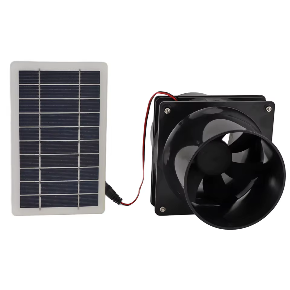 Ventilador Solar para Pet House 10W