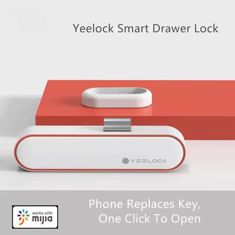 Trava Inteligente Yeelock Bluetooth para Gavetas