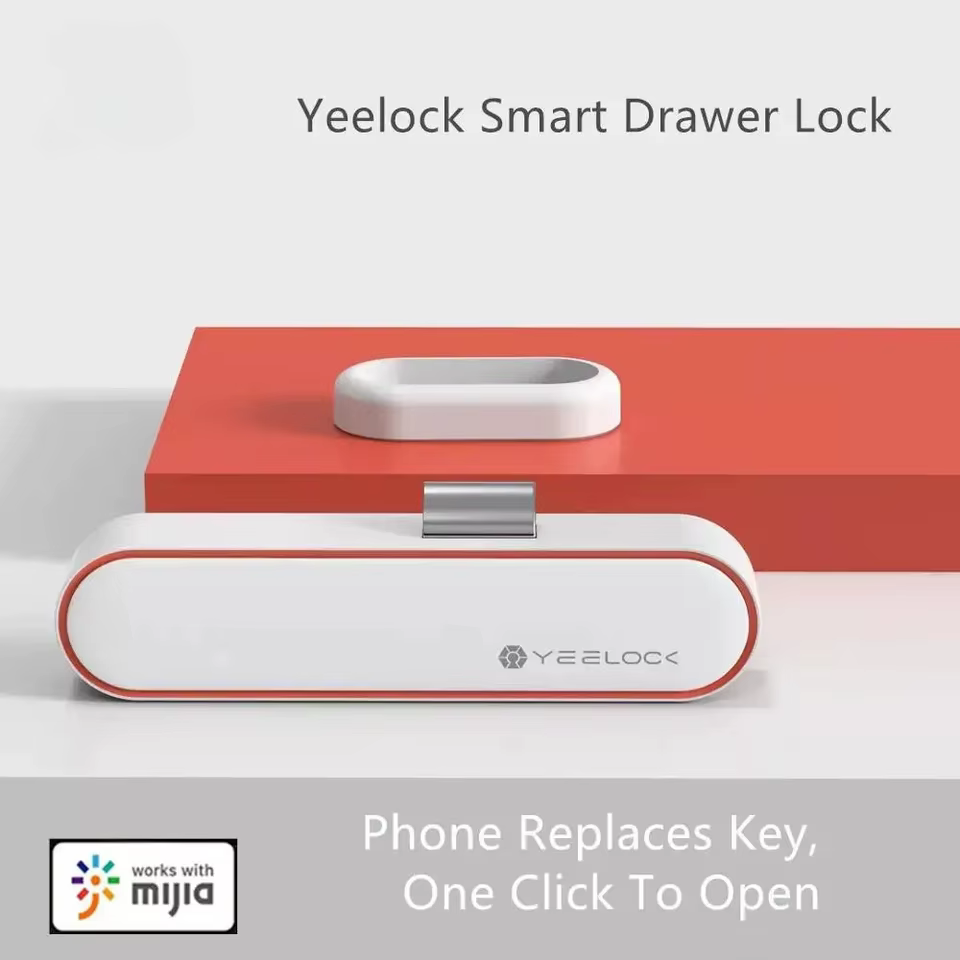 Trava Inteligente Yeelock Bluetooth para Gavetas