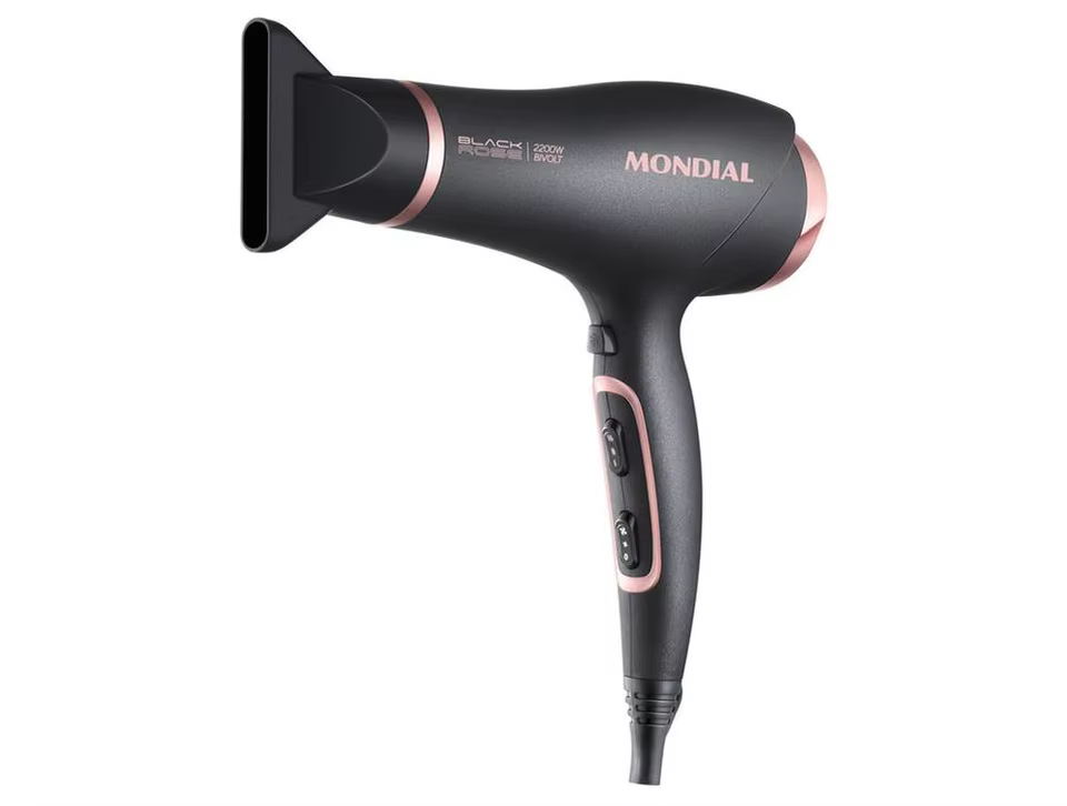 Secador Mondial Tourmaline Íon 2200W