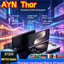 AYN Thor Console Portátil Android Tela Dupla Thumbnail 1
