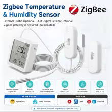 Sensor Zigbee Temperatura e Umidade Thumbnail 1