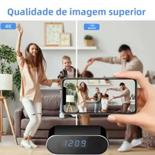 Mini Câmera Wi-Fi 4K Relógio Thumbnail 4