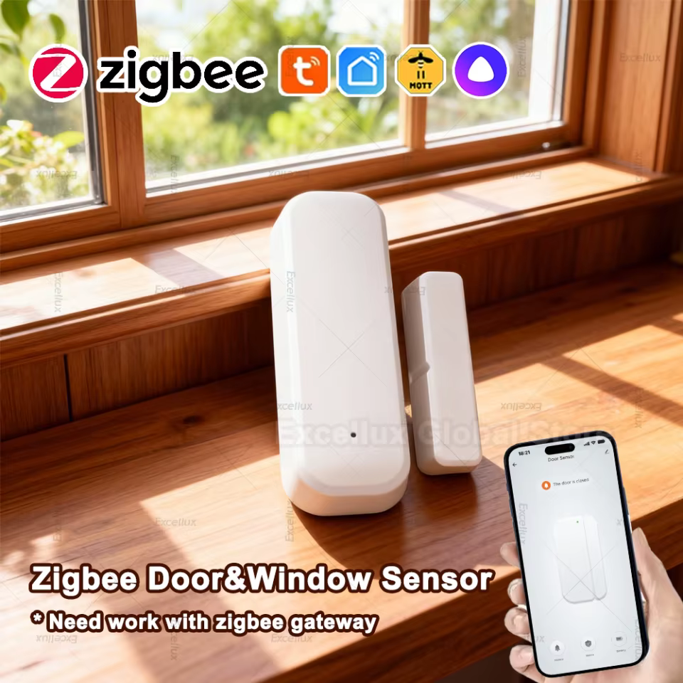 Sensor de Porta Zigbee Tuya