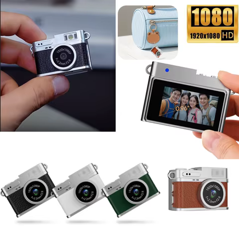 Mini Câmera Digital S150 Retro 1080P