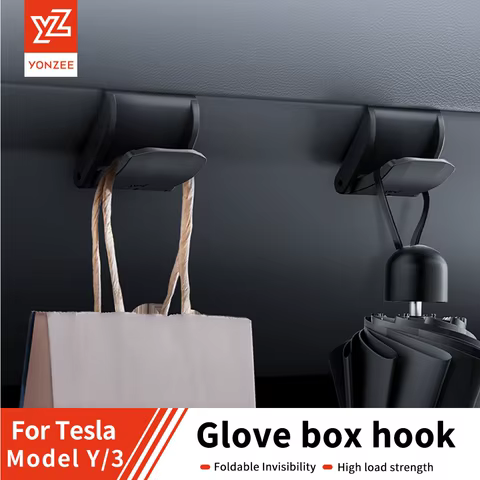 Suporte Porta-Luvas Tesla Model 3 ABS