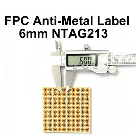 Etiqueta NFC Micro FPC 6mm NTAG213