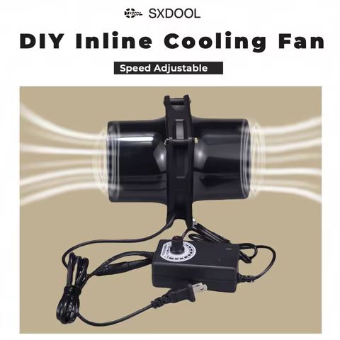 Ventilador Inline 120x25mm Kit Exaustão
