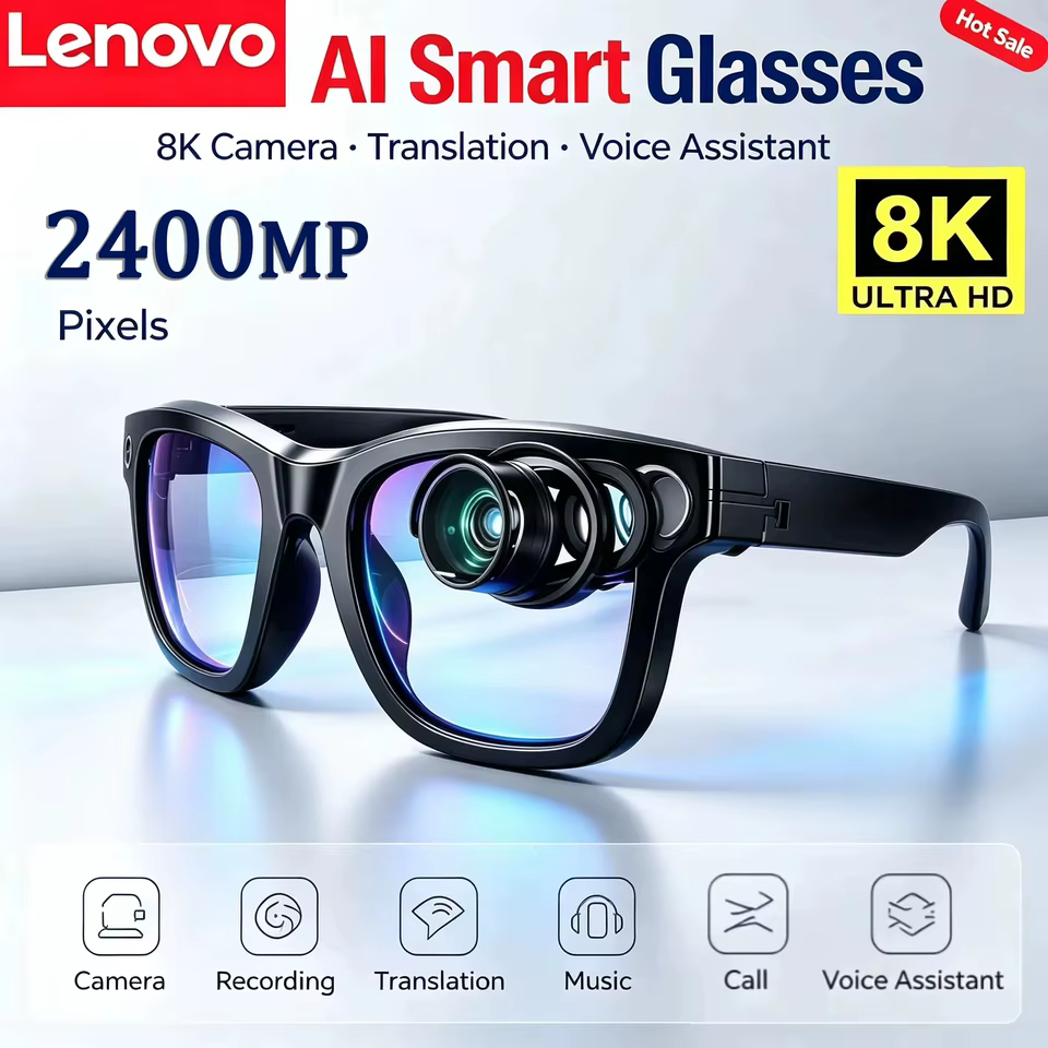 Óculos Inteligentes Lenovo com Tradução