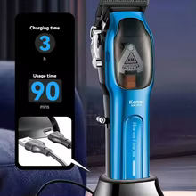 Kemei KM-1763 Máquina de Corte Cabelo Pro Thumbnail 5
